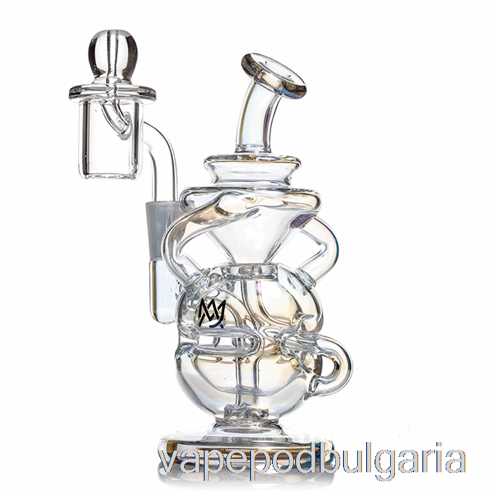 Vape Bulgaria Mj Arsenal Infinity Mini Dab Rig Iridescent